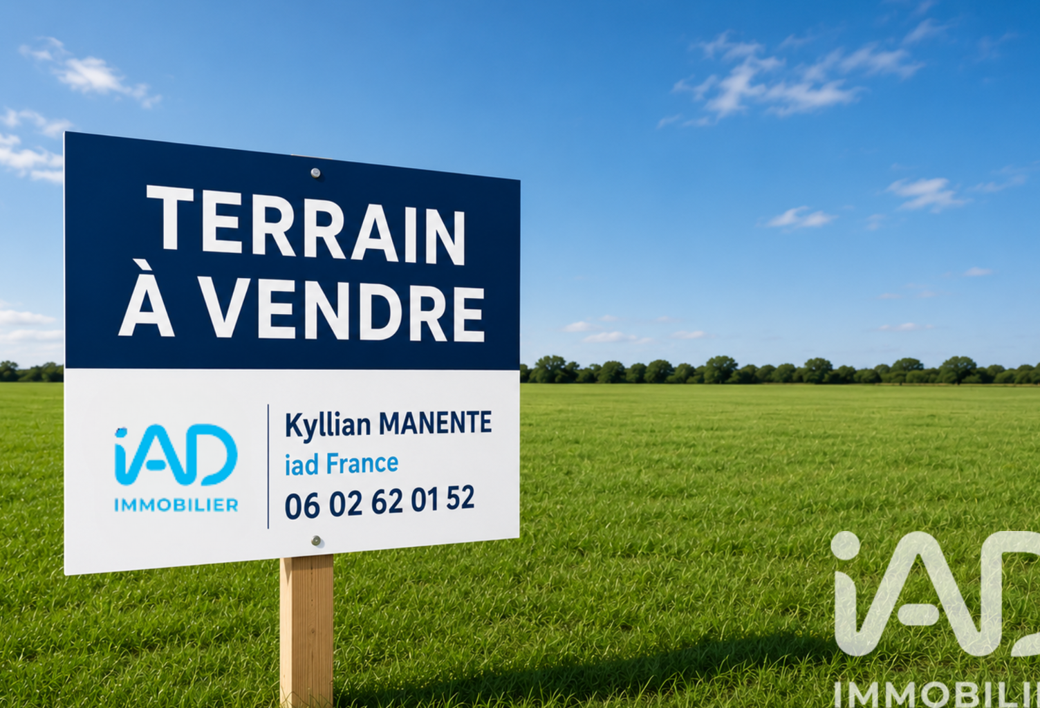 Vente Terrain 3 590 m&sup2; — photo 1