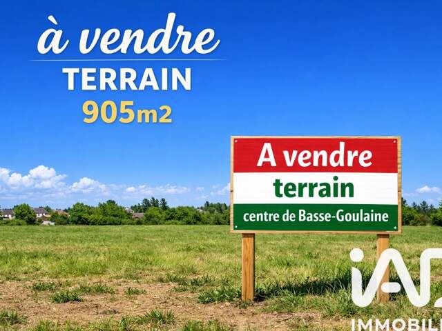 Vente Terrain à bâtir 905 m&sup2; — photo du bien