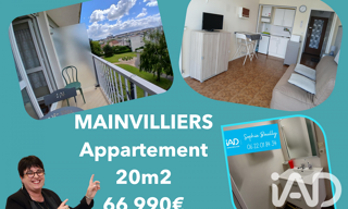 Appartement 1 Pièce 19 m² à vendre à Mainvilliers (28300)