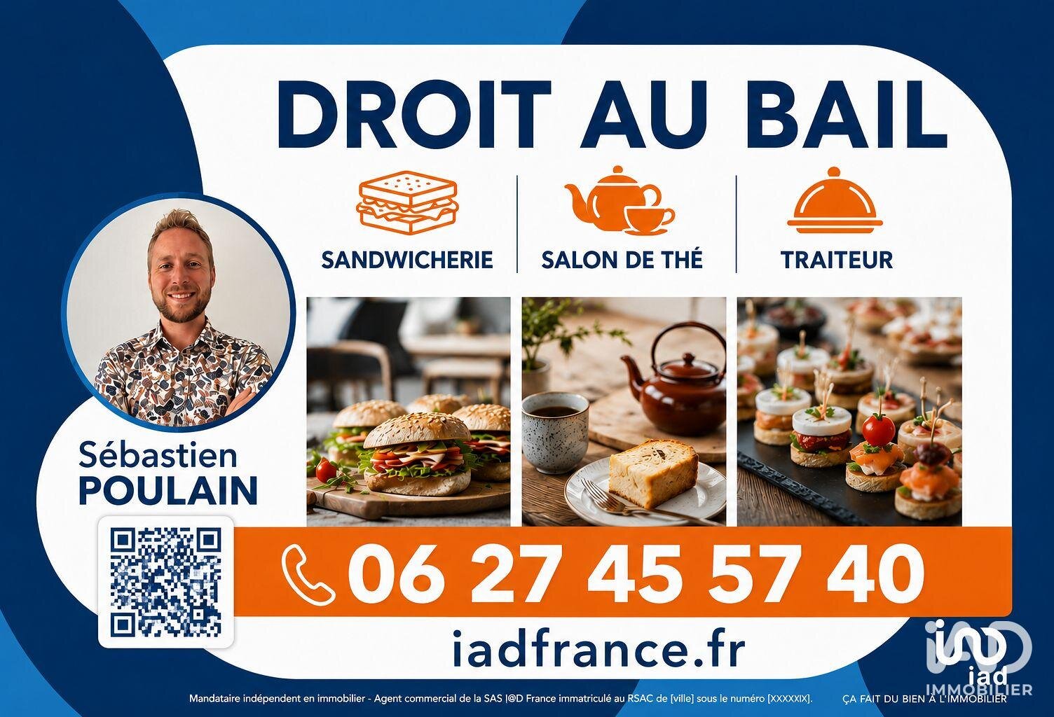 Vente Droit au bail 58 m&sup2; — photo 1