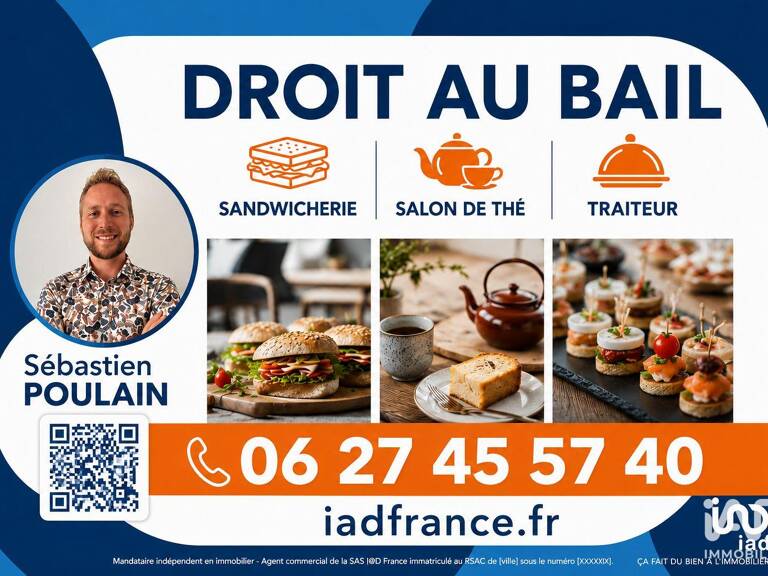 Vente Droit au bail 58 m&sup2; — photo 1