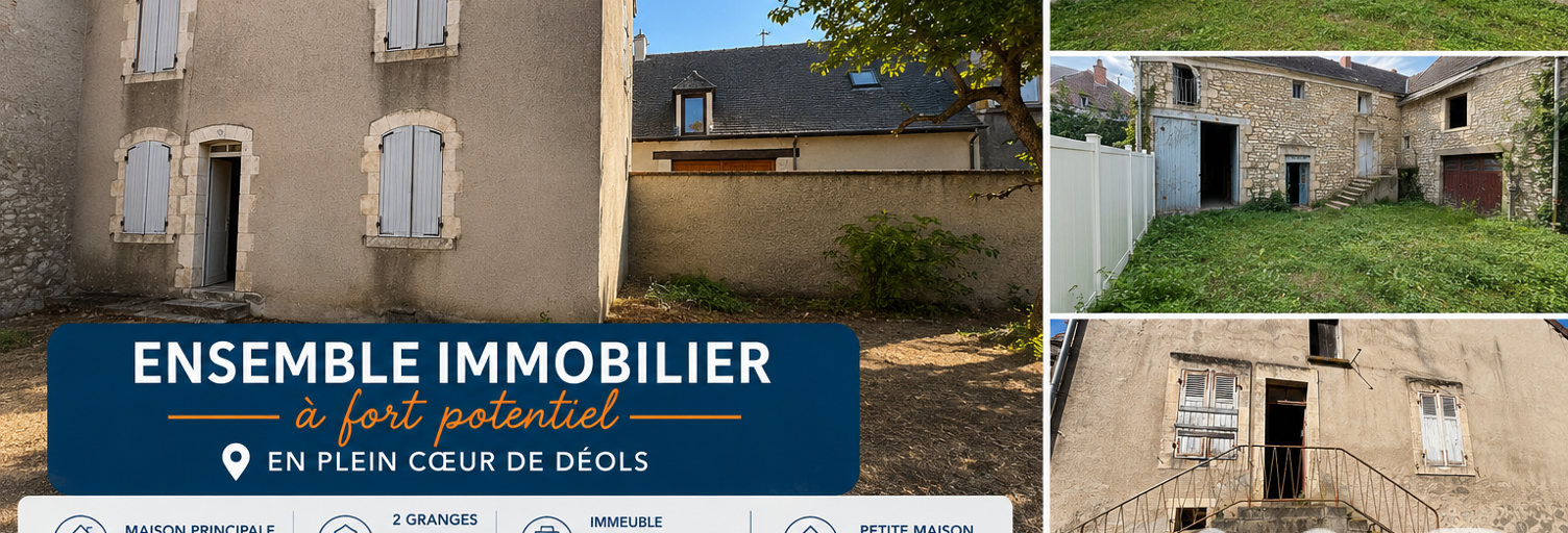 Maison 10 Pièces 211 m² à vendre à Déols (36130)