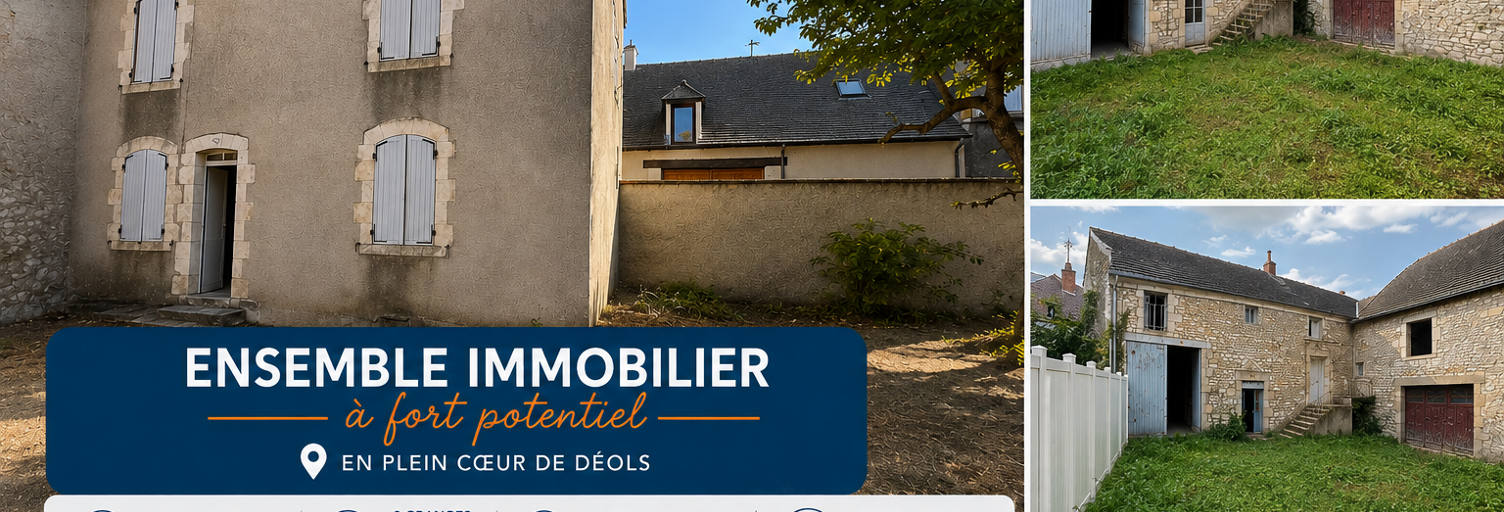 Maison 10 Pièces 186 m² à vendre à Déols (36130)