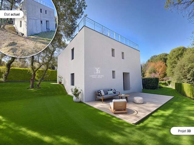 VALBONNE - Rare villa Contemporaine Hors d'eau hors d'air — photo du bien