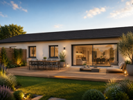 EN EXCLUSIVITÉ   MAISON DE PLAIN-PIED HORS D'EAU À GRÉZIEU-L — photo 2