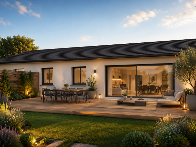 EN EXCLUSIVITÉ   MAISON DE PLAIN-PIED HORS D'EAU À GRÉZIEU-L — photo 1