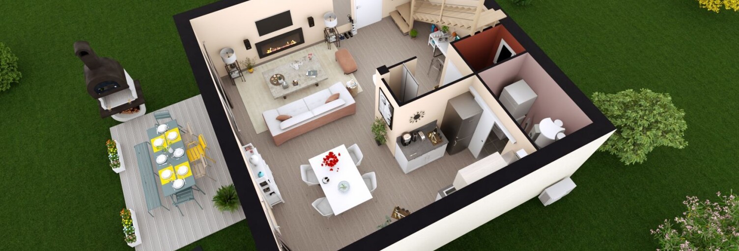 Maison 92 m² à construire Saint-Pardoux (63440)