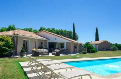 MAISON CONTEMPORAINE HAUT DE GAMME 203M2 AVEC PISCINE CHAUFFÉE ET DOUBLE GARAGE — photo du bien