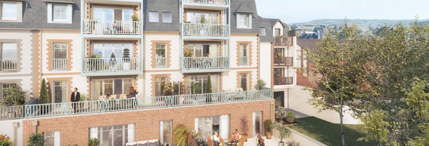Appartement neuf T2, T3, T4 Pièce 40 à 75 m² à vendre à Deauville (14800)