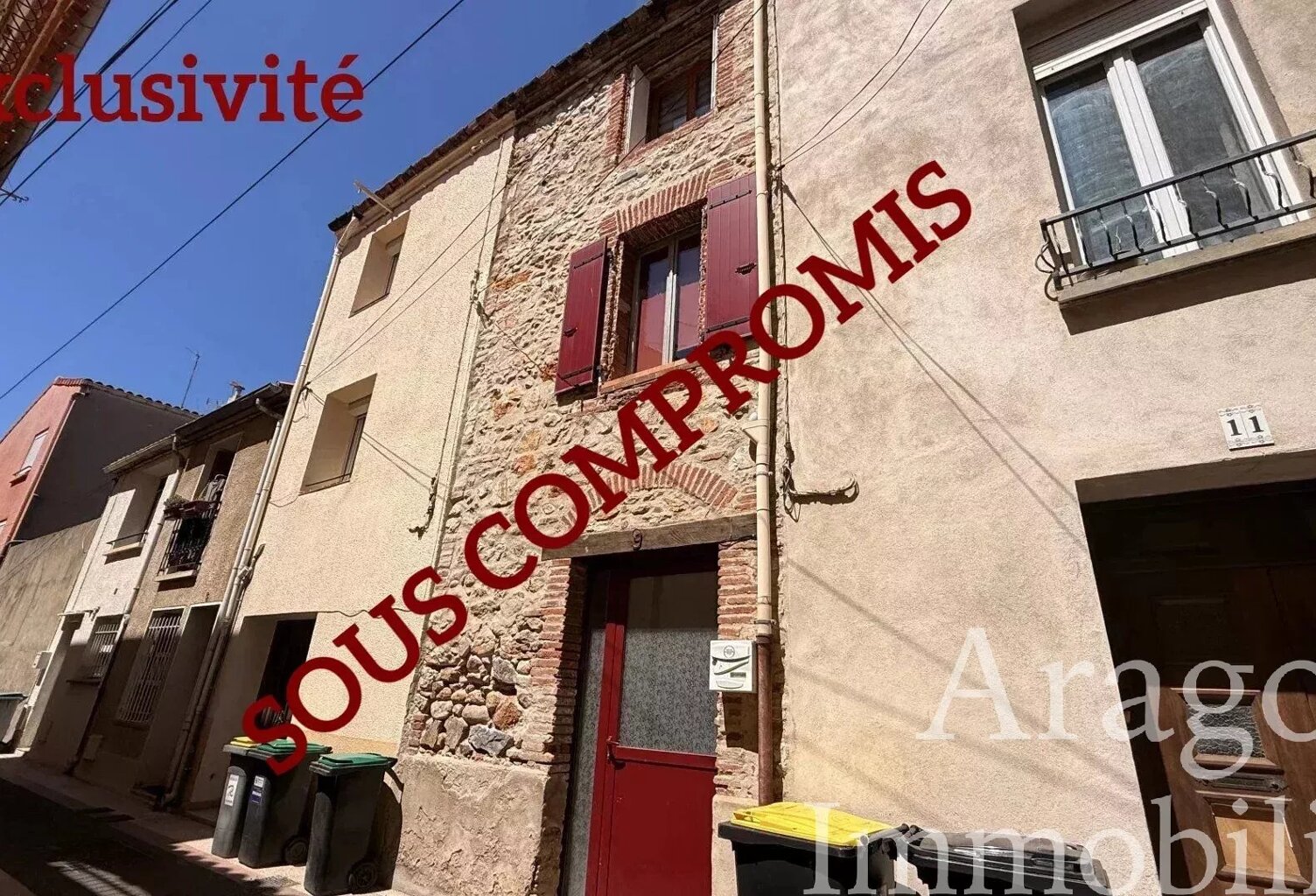 À VENDRE MAISON DE VILLAGE 2 FACES — photo 1