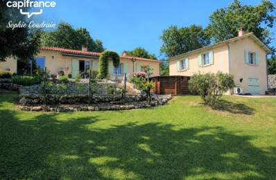 Belle Maison de plain pied avec 4 chambres et jardin arboré - à vendre - 6 pièces - ALLEZ ET CAZENEUVE (47) — photo du bien