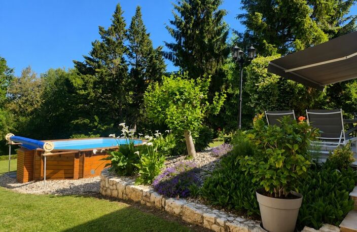 Belle Maison de plain pied avec 4 chambres et jardin arboré - à vendre - 6 pièces - ALLEZ ET CAZENEUVE (47) — photo 2