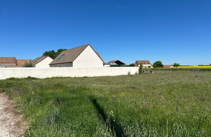 POLIGNY (77) Terrain à bâtir de 1 548 m2 - Façade de 24m — photo 4