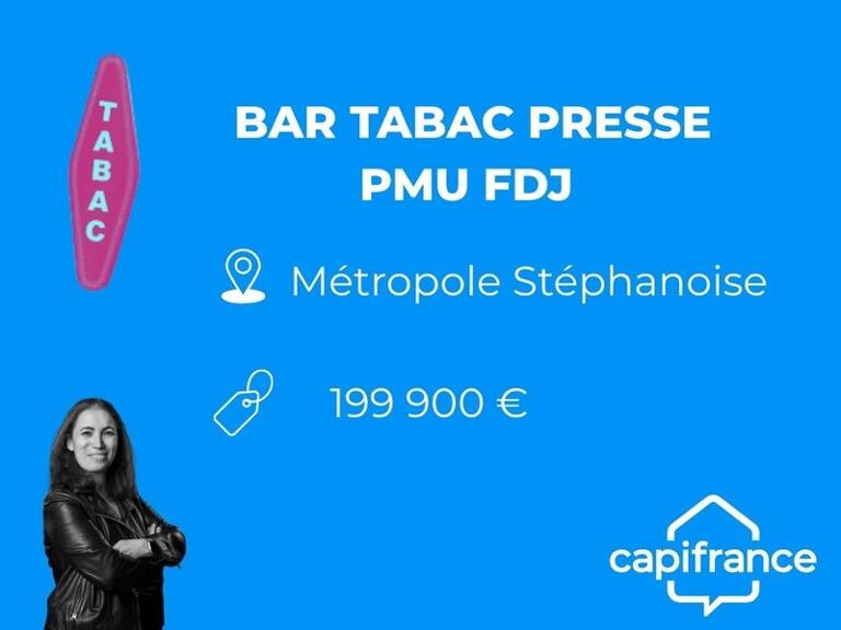 Fonds de commerce Bar Tabac Presse FDJ PMU secteur St Étienne à vendre — photo 1