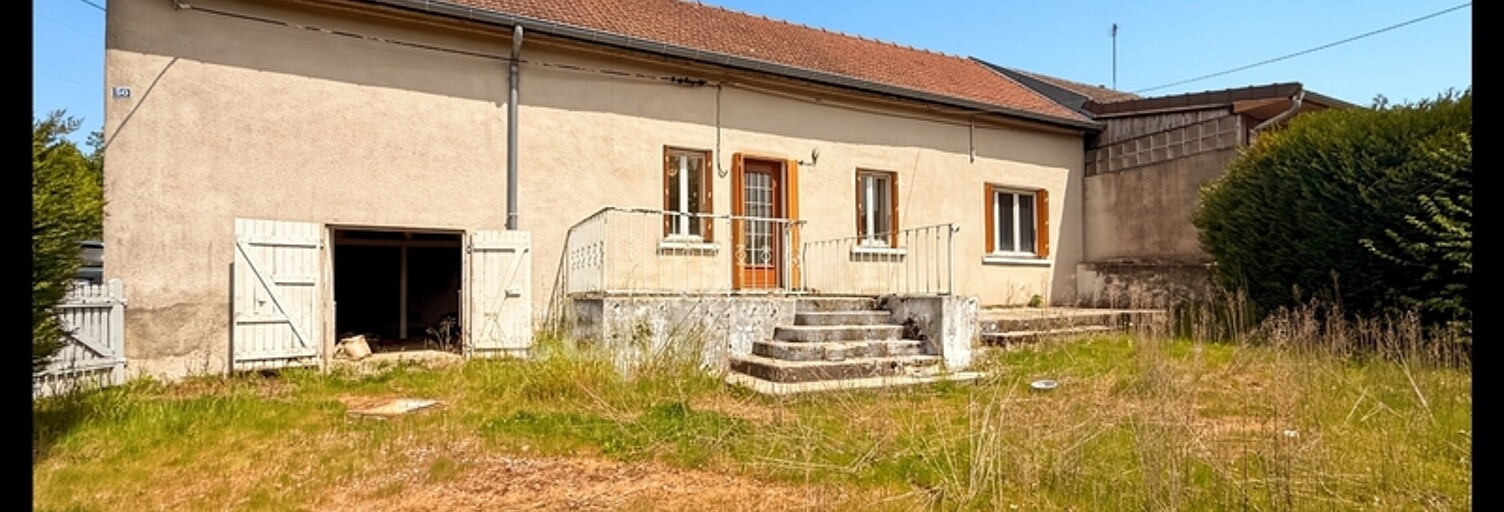 Maison 3 Pièces 64 m² à vendre à Saint-Vallier (71230)