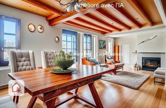 Maison à vendre - 7 pièces - 185 m² habitables - 326 m² au sol - 1359 m² de terrain - vue panoramique - COLLONGES SOUS SALEVE (74) — photo 5