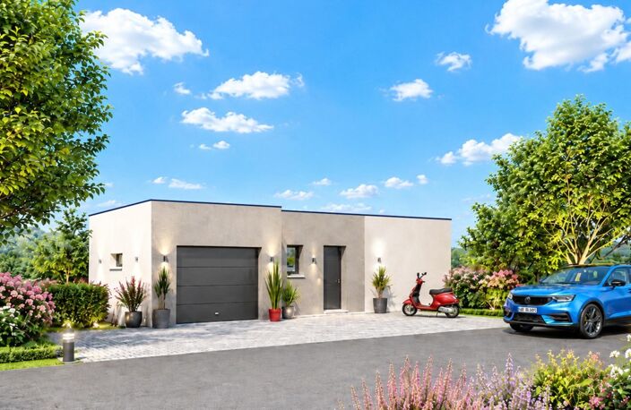 Maison contemporaine avec vue dégagée sur les montagnes — photo 3