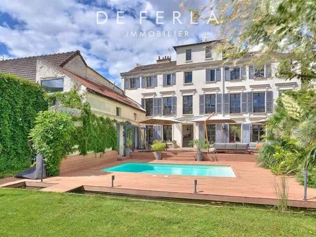 Montmorency — Demeure de caractère de 1650, 425 m², jardin arboré & piscine — photo du bien