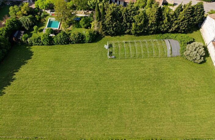 Terrain constructible viabilisé 318 m² à vendre Rognonas — photo 4