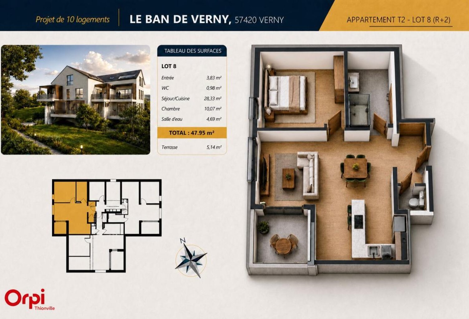 NOUVEAU PROGRAMME IMMOBILIER À VERNY — photo 1