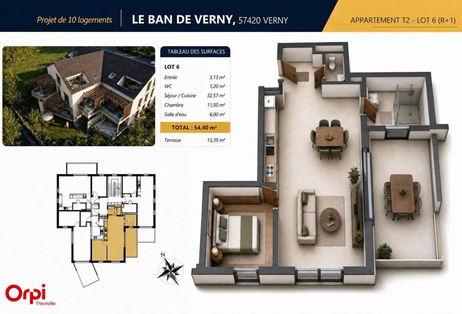 NOUVEAU PROGRAMME IMMOBILIER À VERNY — photo 1