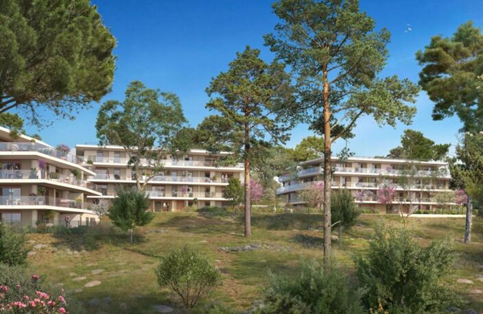 APPARTEMENT NEUF TYPE 2 42 M2 VENDU EN VEFA - AVEC JARDIN PRIVATIF ET TERRASSE (65M2) EXPOSÉS OUEST DANS RÉSIDENCE HAUT DE GAMME À VALBONNE — photo 3