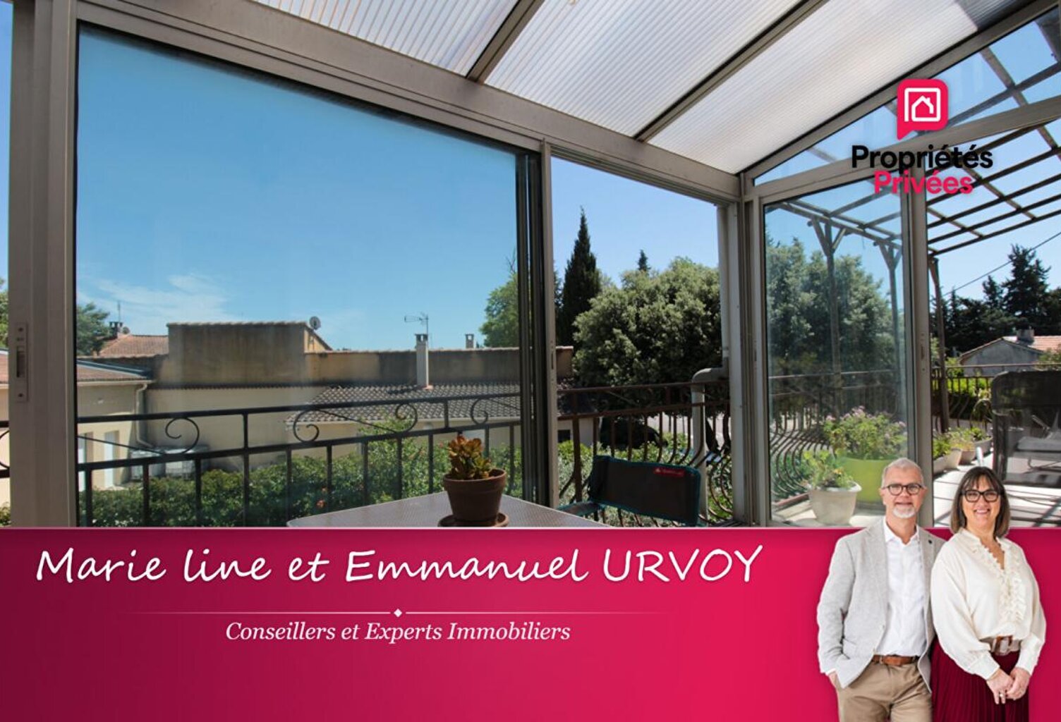 NOVES 13550: Appartement T5 avec véranda et Terrasse — photo 1