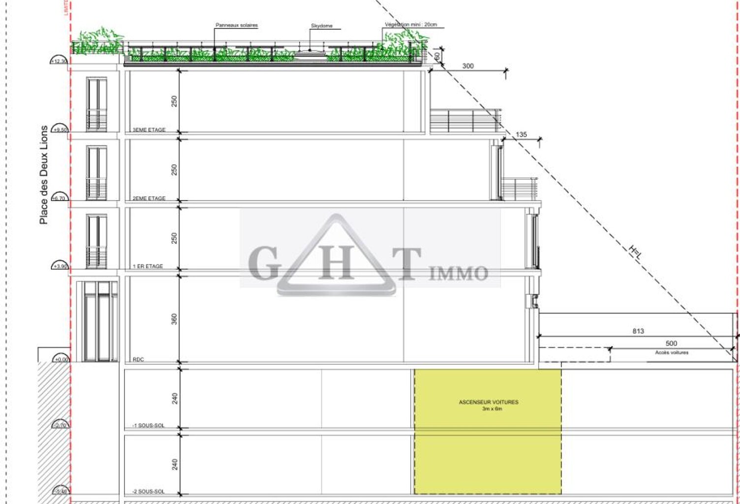 Immeuble neuf de 610 m²  Saint maur — photo 1