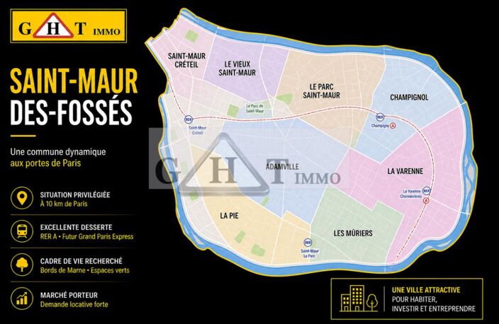 A VENDRE ENTREPOT BUREAU SAINT MAUR DES FOSSES — photo 2