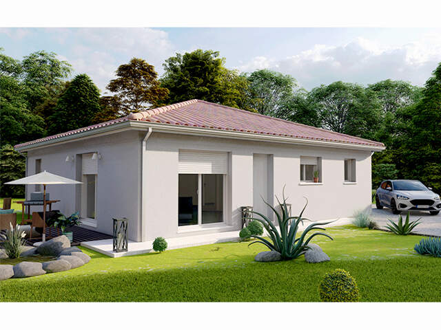  Projet de construction – Maison 94 m² + Terrain 744 m² – Mouleydier — photo du bien