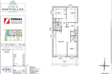 Appartement 4 pièces 911 €