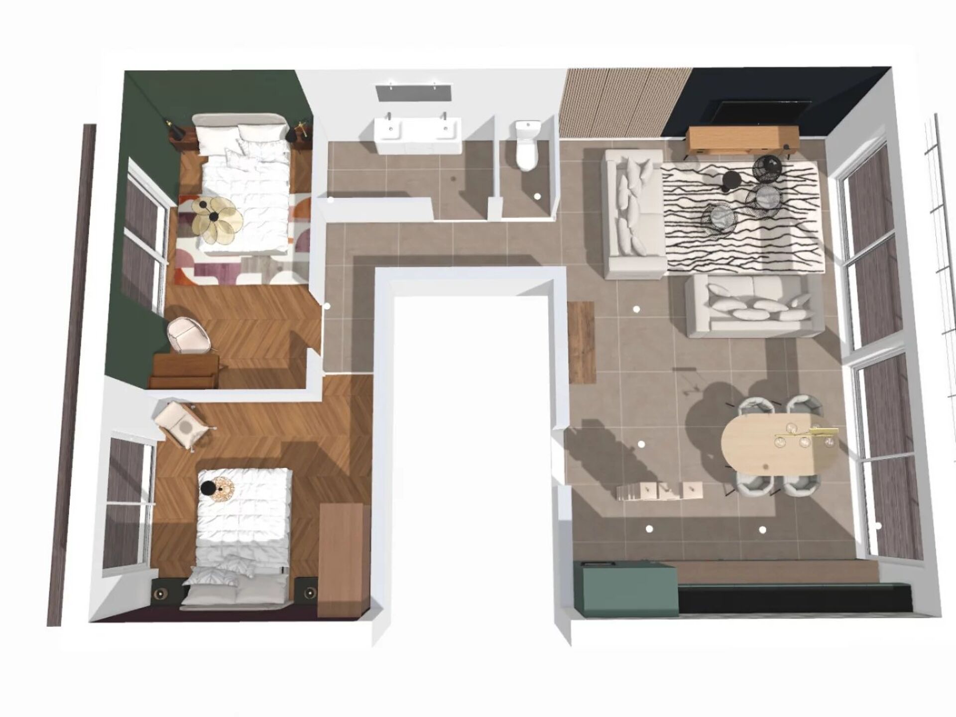 Appartement 3 pièces 72 m² · à Brive-la-Gaillarde · 72 m² · 119 900 €