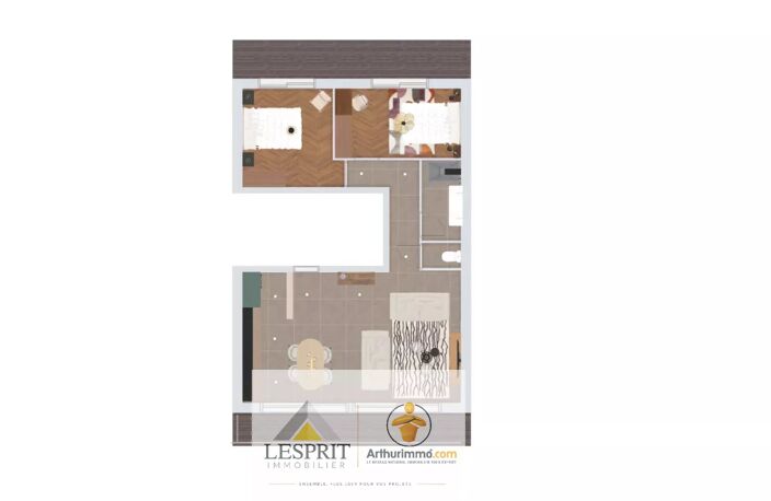 T3 Traversant - Ascenseur, Balcons & Travaux Chiffrés — photo 5