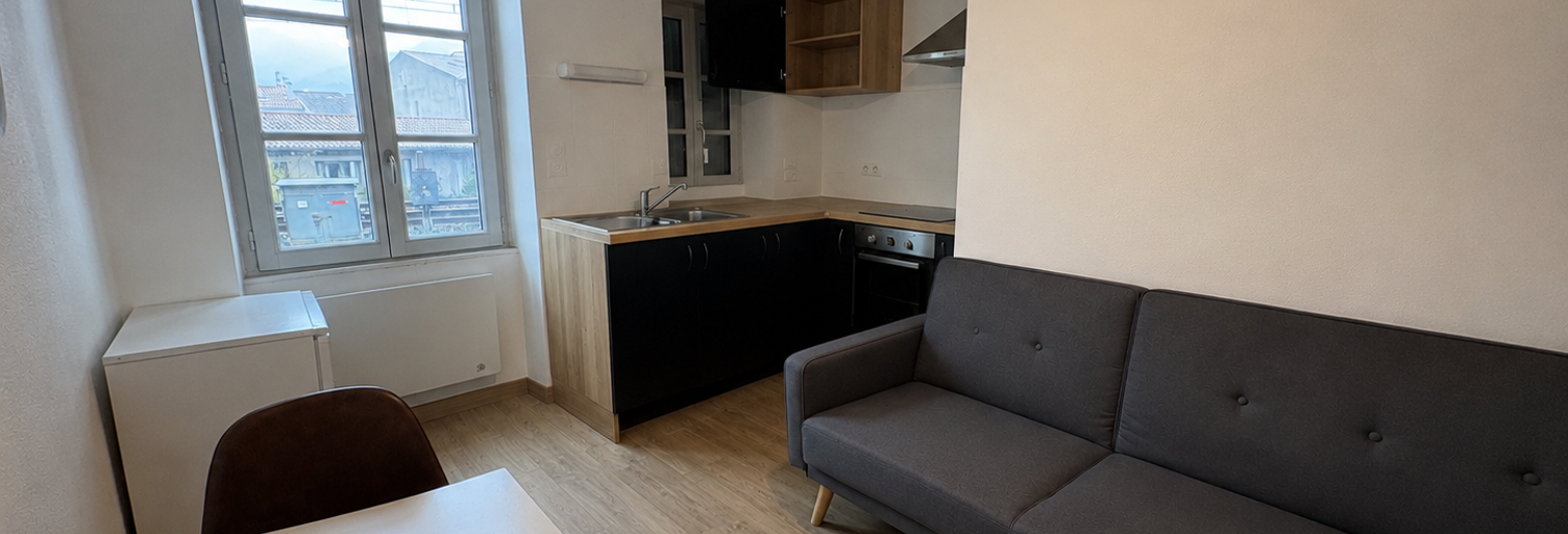 Appartement 1 Pièce 29 m² à louer à Tournon-sur-Rhône (07300)