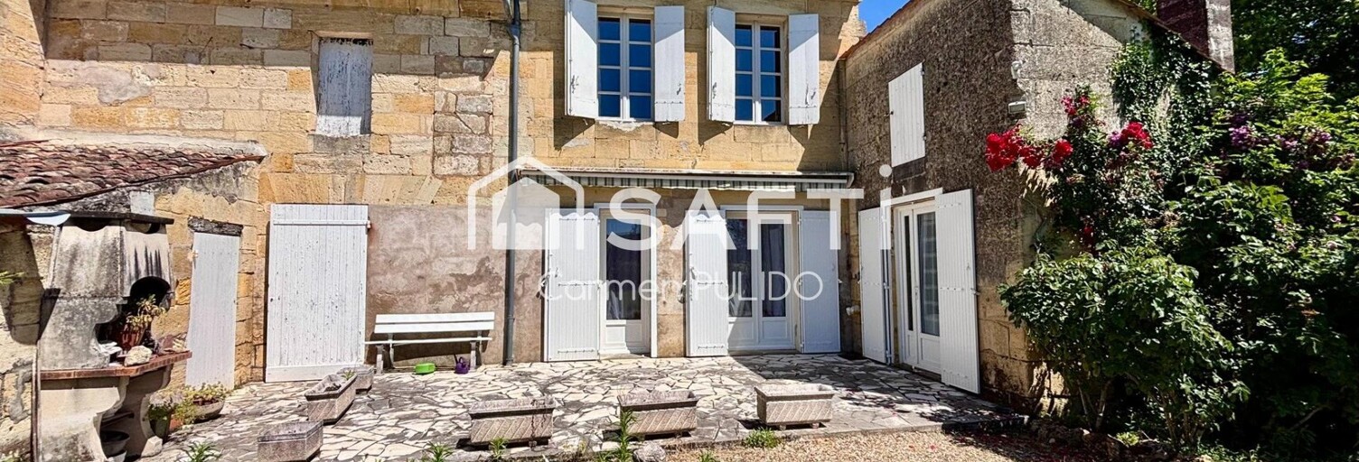 Maison 4 Pièces 132 m² à vendre à Saint-Pey-d'Armens (33330)