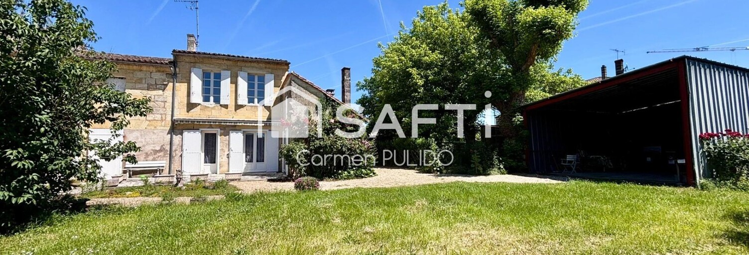 Maison 4 Pièces 132 m² à vendre à Saint-Pey-d'Armens (33330)
