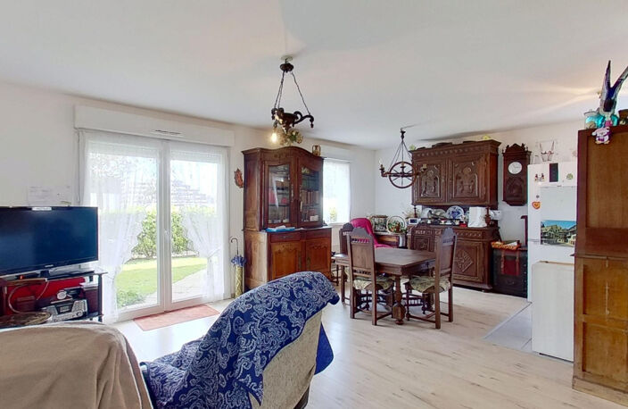 COURSEULLES SUR MER APPARTEMENT A VENDRE EN REZ DE JARDIN — photo 4