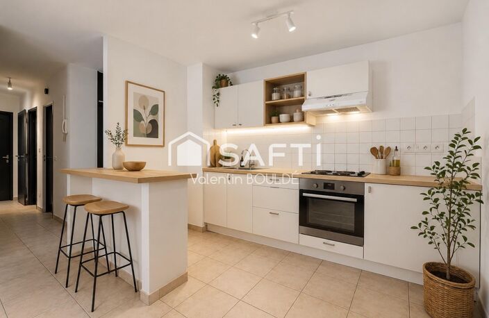 Beau T3 avec balcon au sein d'une résidence sécurisée avec piscine. — photo 3