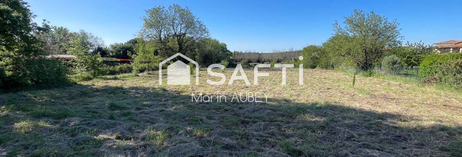 Terrain  1880 m² à vendre à La Bruguière (30580)