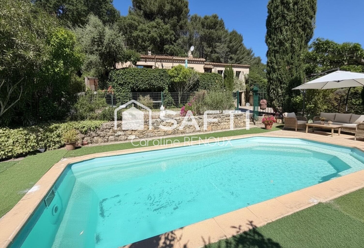 Cadenet  Maison de plain-pied avec piscine et vue sur le Luberon et la Sainte-Victoire — photo 1
