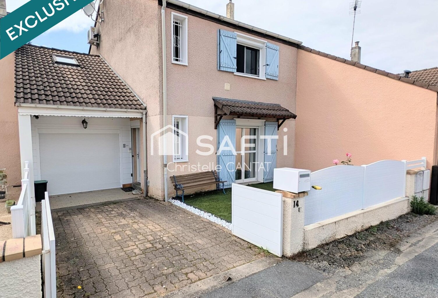 Maison 3 chambres, terrain et garage. — photo 1
