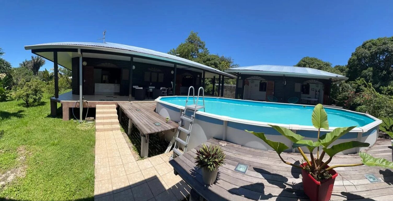 VOTRE VILLA T6 AVEC PISCINE ENTRE KOUROU ET CAYENNE — photo 1