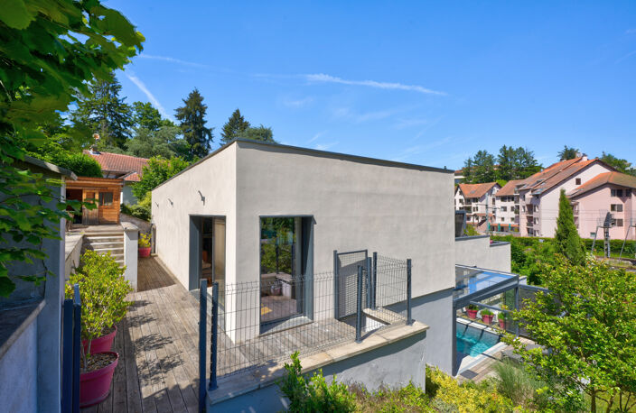 Charbonnières-les-bains Centre, maison 7pièces avec piscine — photo 4