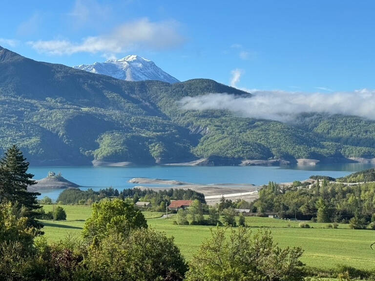 PRUNIÈRES  - TERRAIN D'EXCEPTION AVEC VUE PANORAMIQUE SUR LE LAC DE SERRE-PONÇON — photo 1
