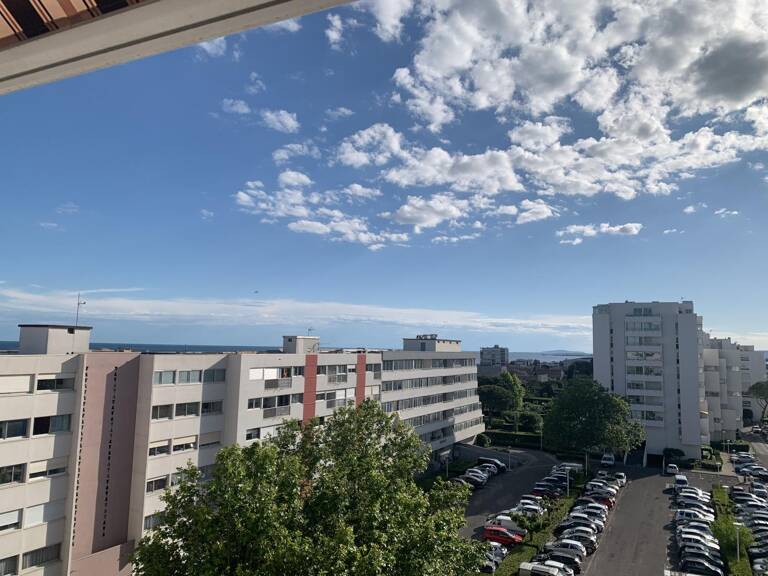 opportunité d'investissement rare pour cet appartement dernier étage T4 traversant en viager occupé Carnon vue mer plein sud — photo 1
