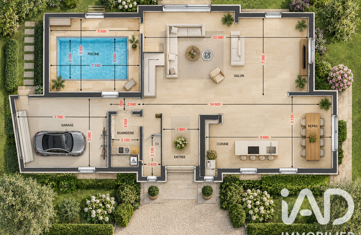 Vente Maison d'architecte 8 pièces — photo 4