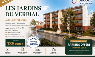 Appartement 2 Pièces 40 m² à vendre à Albi (81000)
