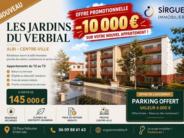 PROJET APPARTEMENT NEUF T2 — photo du bien
