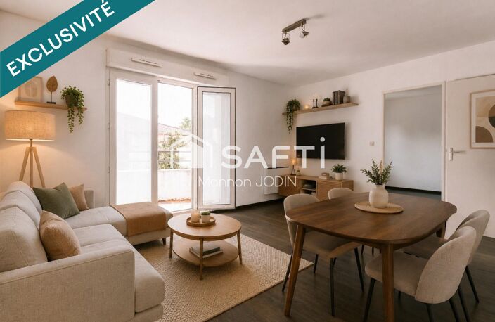 Appartement F2 avec balcon, cave et parking — photo 3