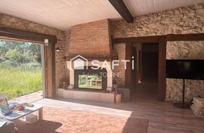 MAISON EN PIERRE ET PISCINE SUR TERRAIN DE 9173 m2 — photo 4